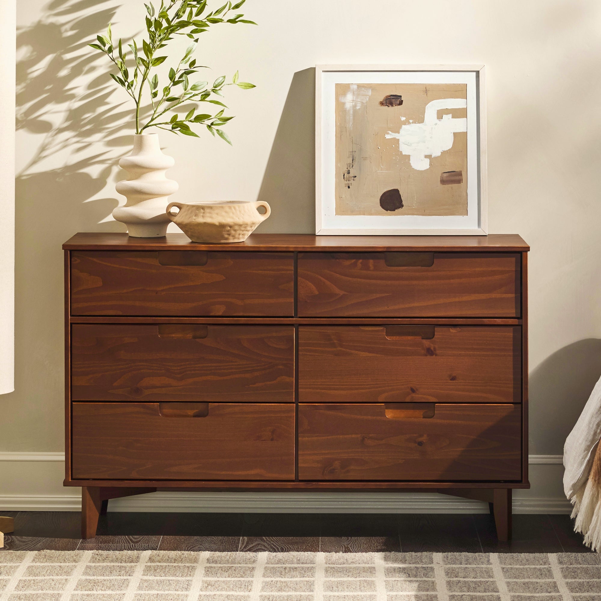 Sloane Mid - Century Modern Wood Dresser - From Where - 