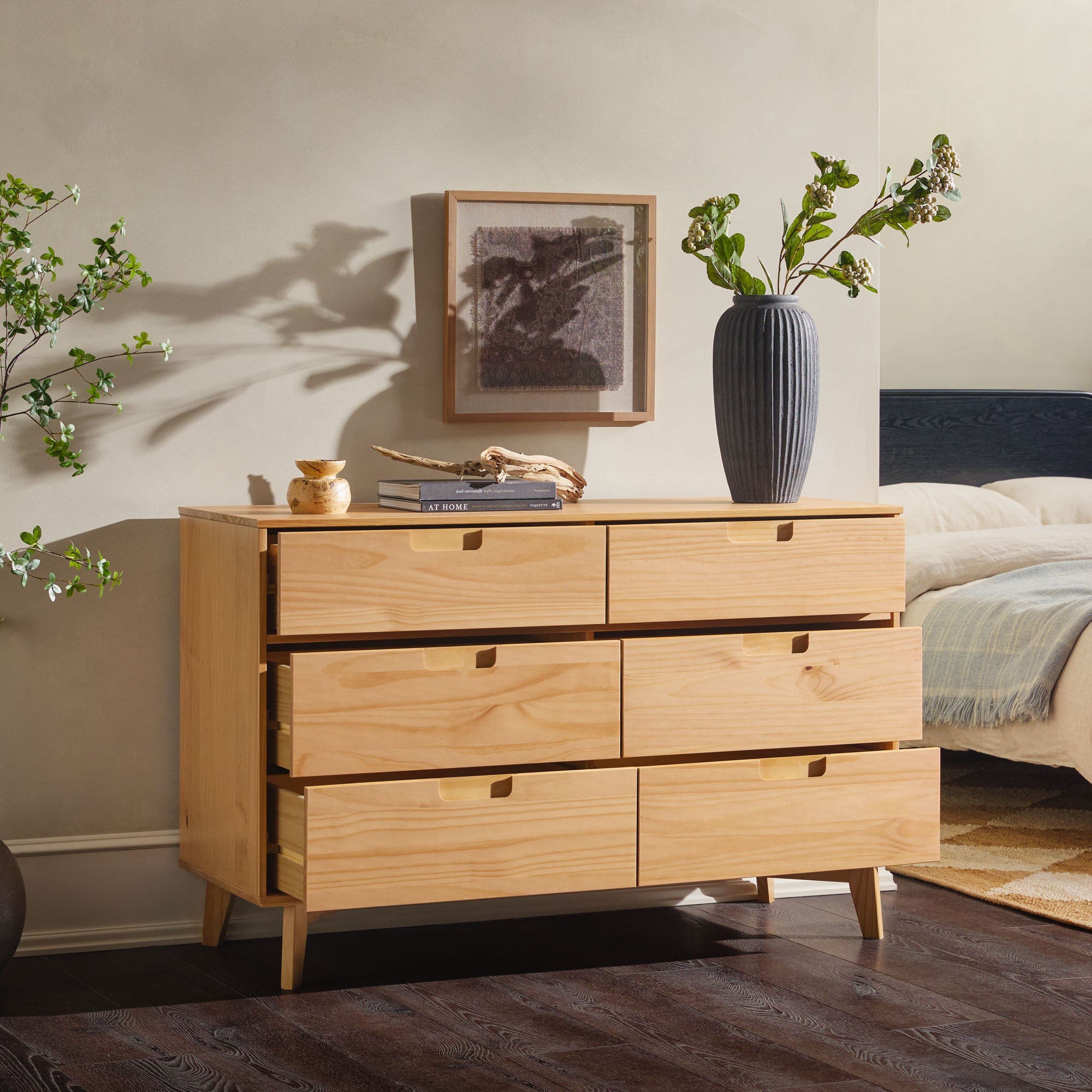 Sloane Mid - Century Modern Wood Dresser - From Where - 