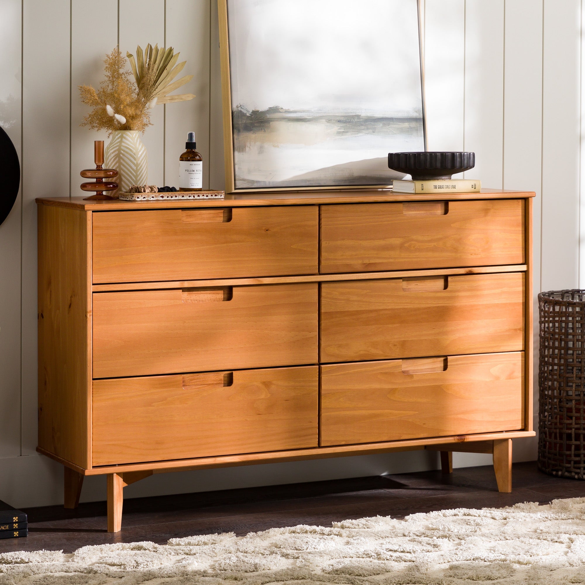 Sloane Mid - Century Modern Wood Dresser - From Where - 