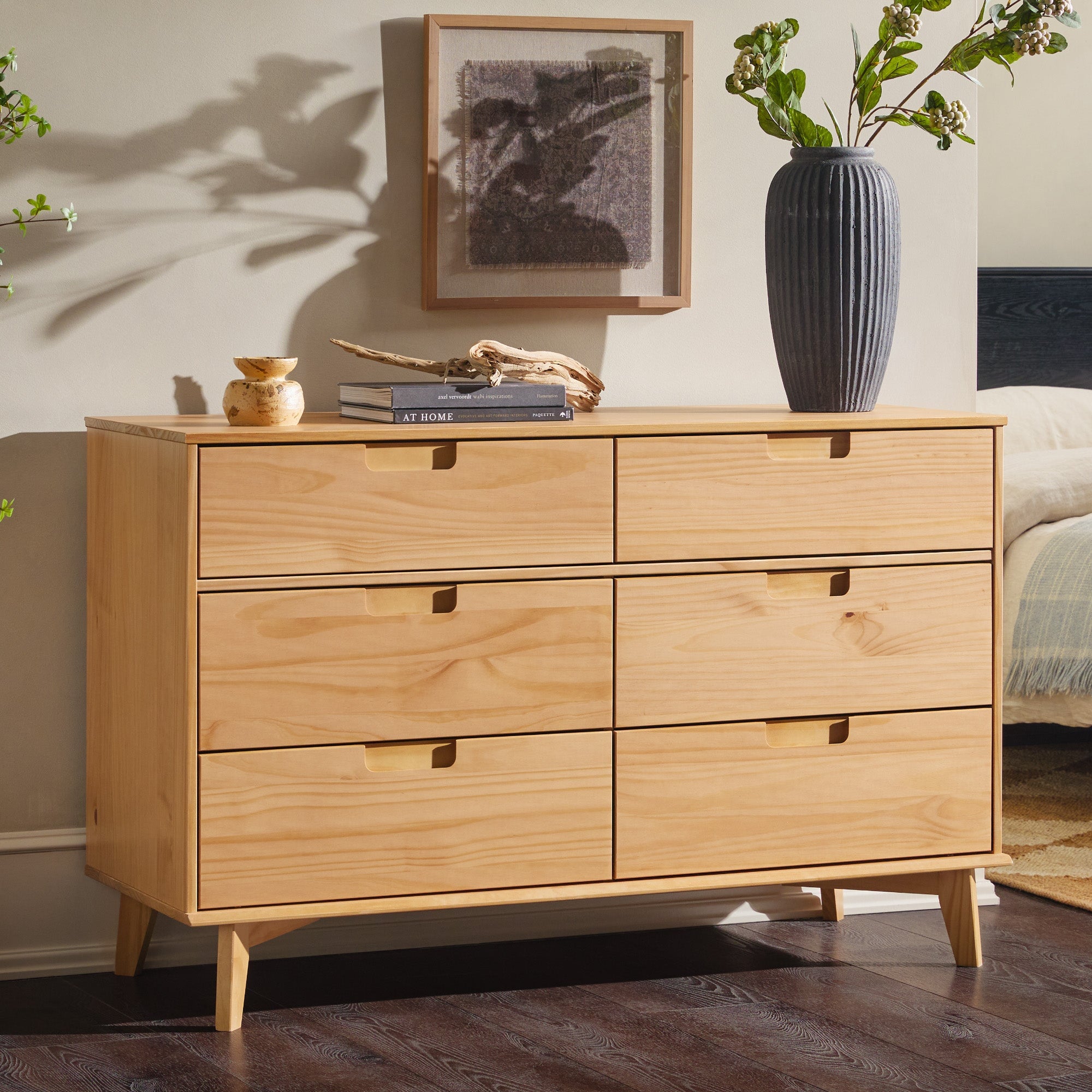 Sloane Mid - Century Modern Wood Dresser - From Where - 