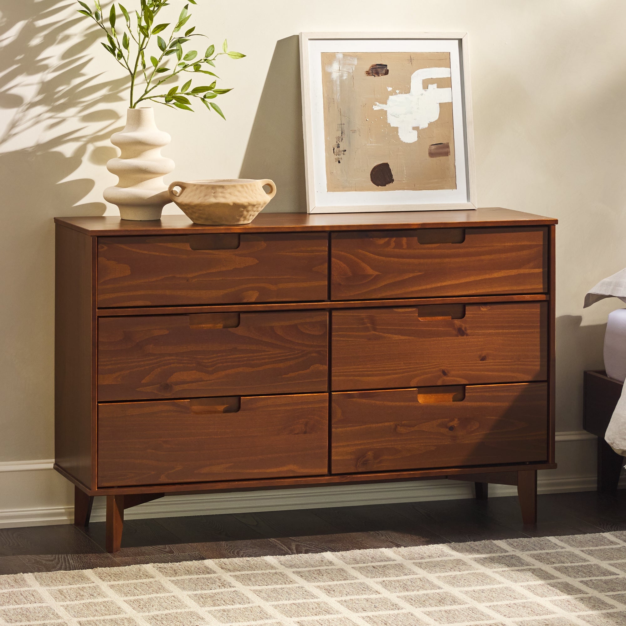 Sloane Mid - Century Modern Wood Dresser - From Where - 