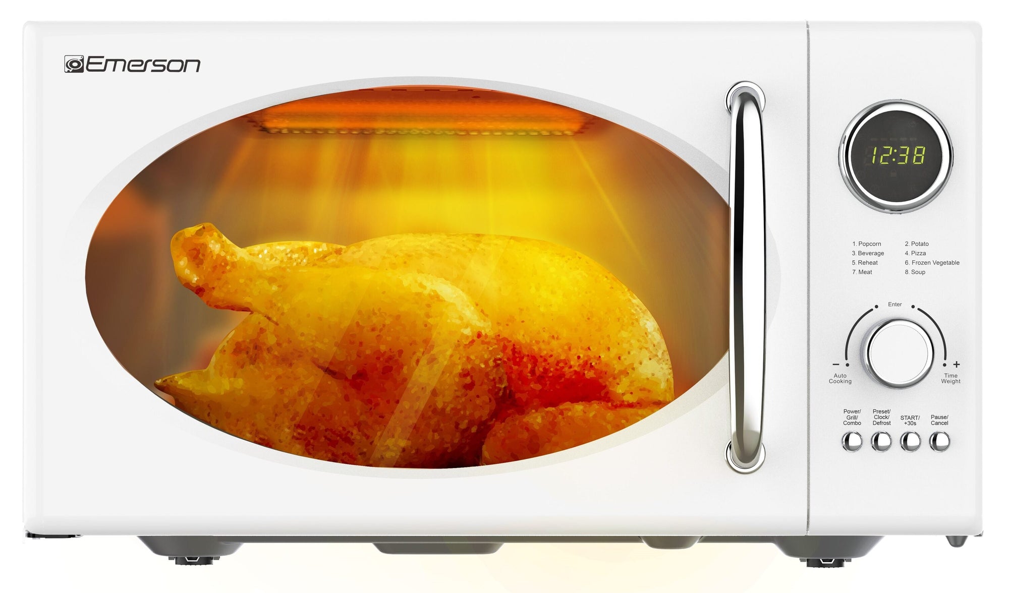 Small 800 - Watt Countertop Microwave - From Where - 