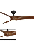 Smart Indoor and Outdoor 3 - Blade Ceiling Fan - From Where - 