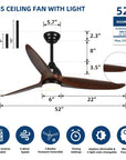 Smart Indoor Ceiling Fan - From Where - 