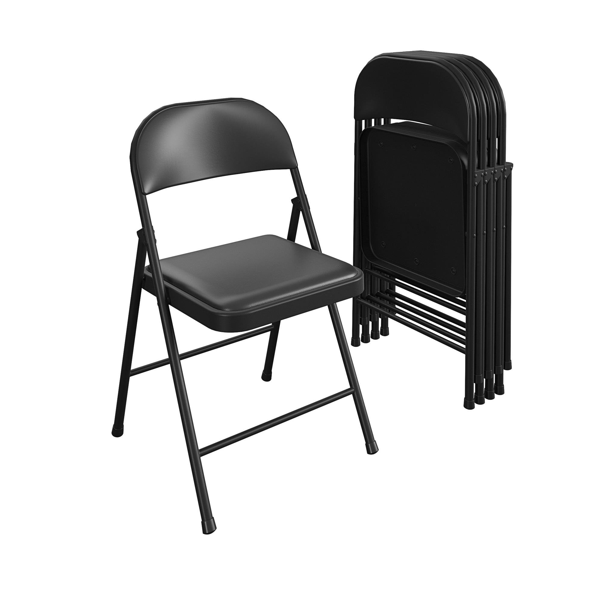 SmartFold Vinyl Folding Chair - From Where - 