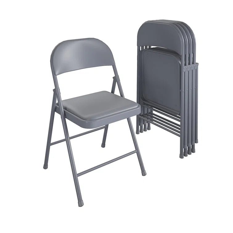SmartFold Vinyl Folding Chair - From Where - 