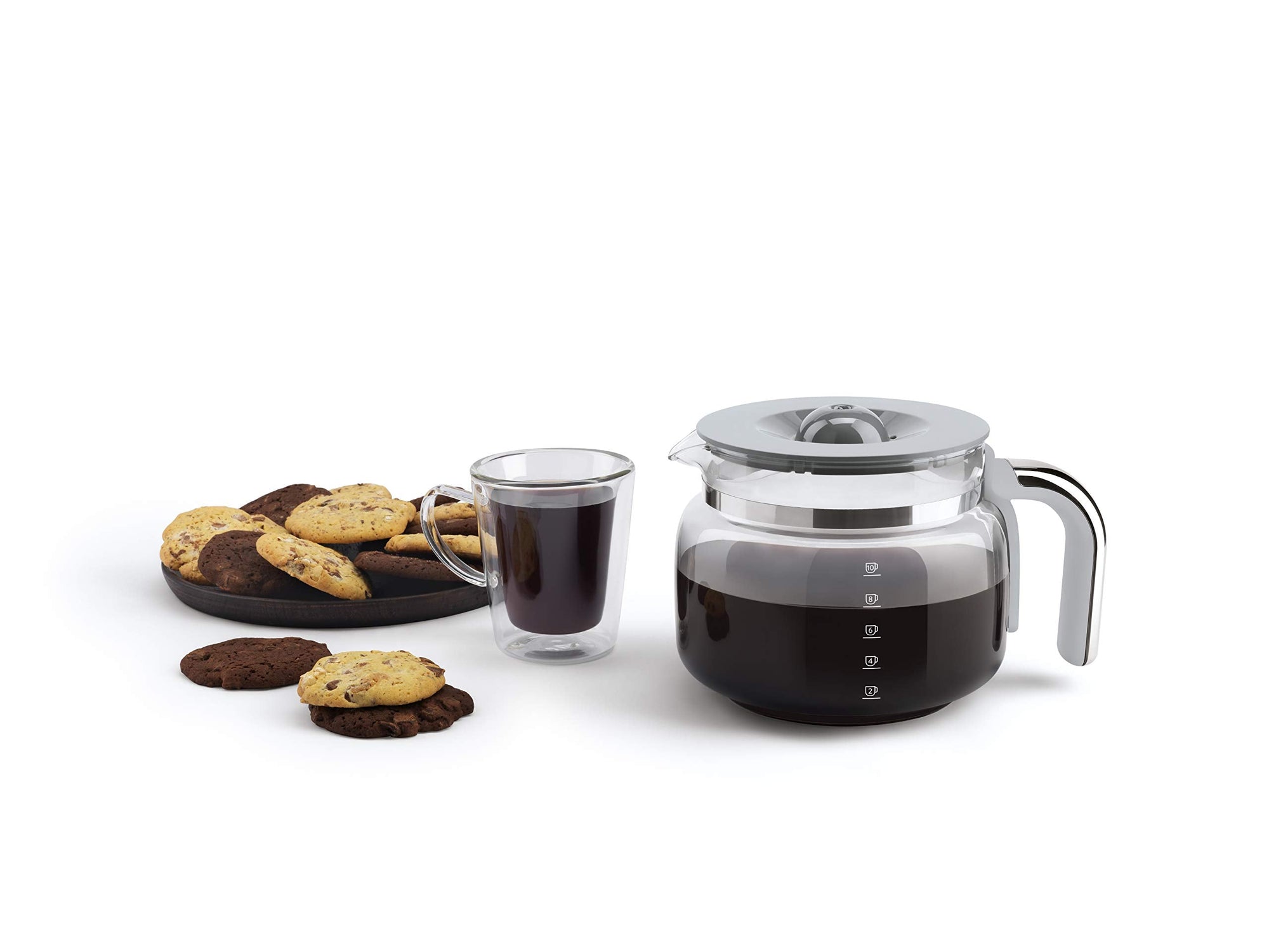 Smeg Aesthetic Red Drip Coffee Machine - From Where - 