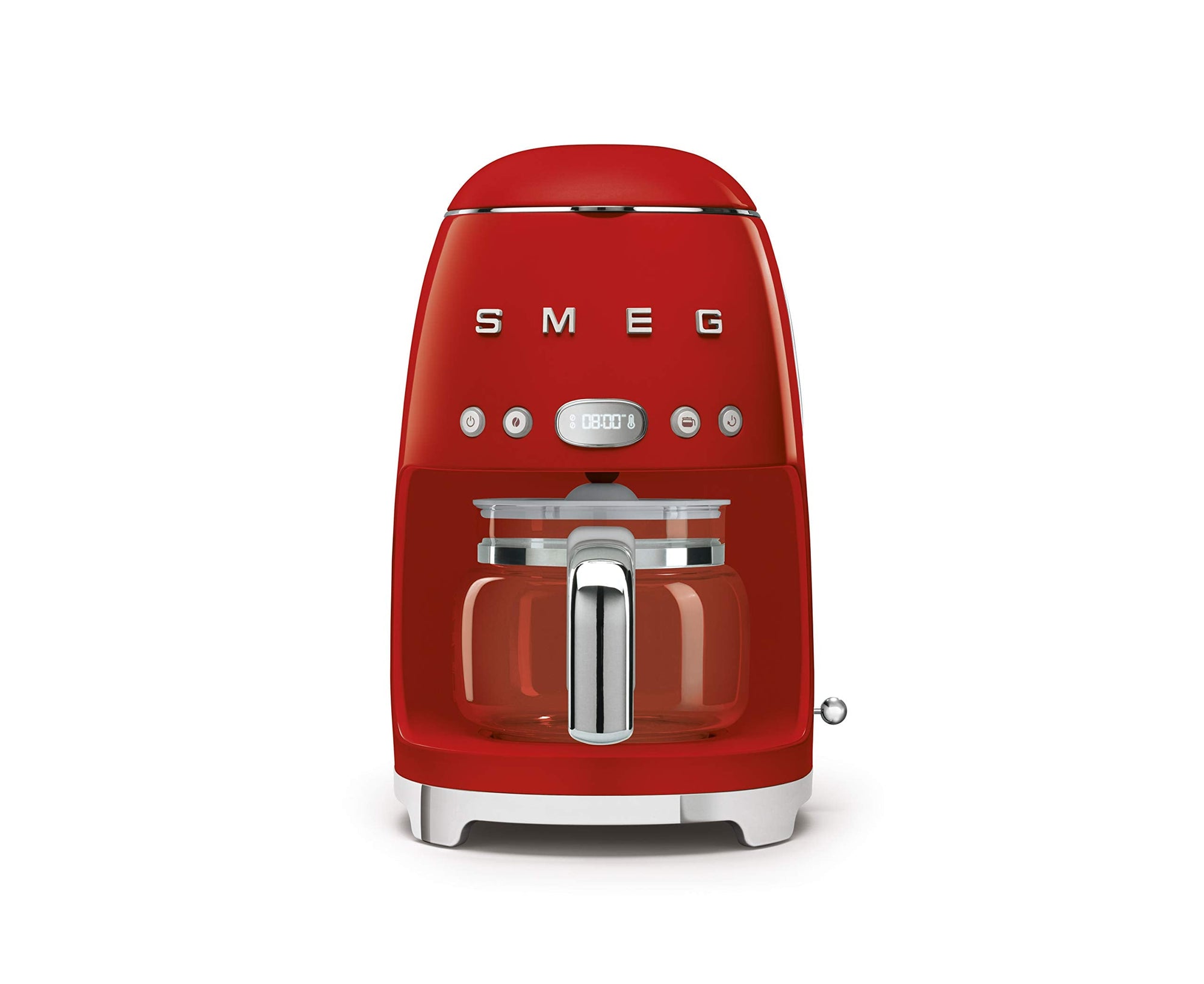 Smeg Aesthetic Red Drip Coffee Machine - From Where - 
