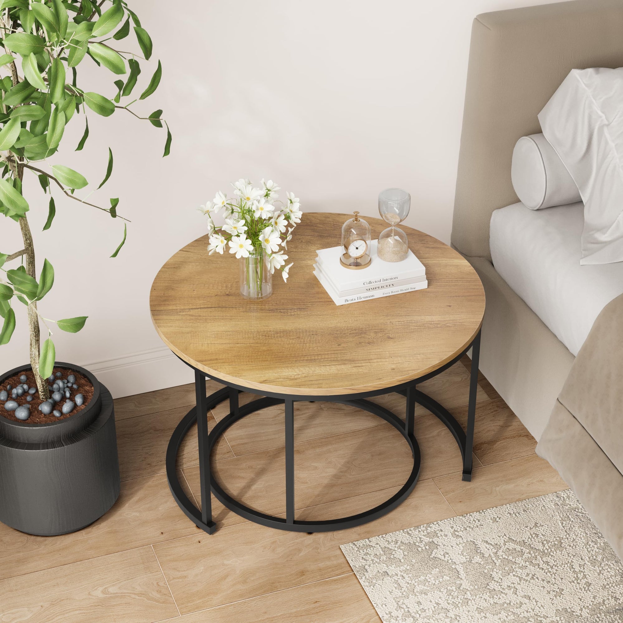 Smuxee Nesting Coffee Table Set of 2 - From Where - 