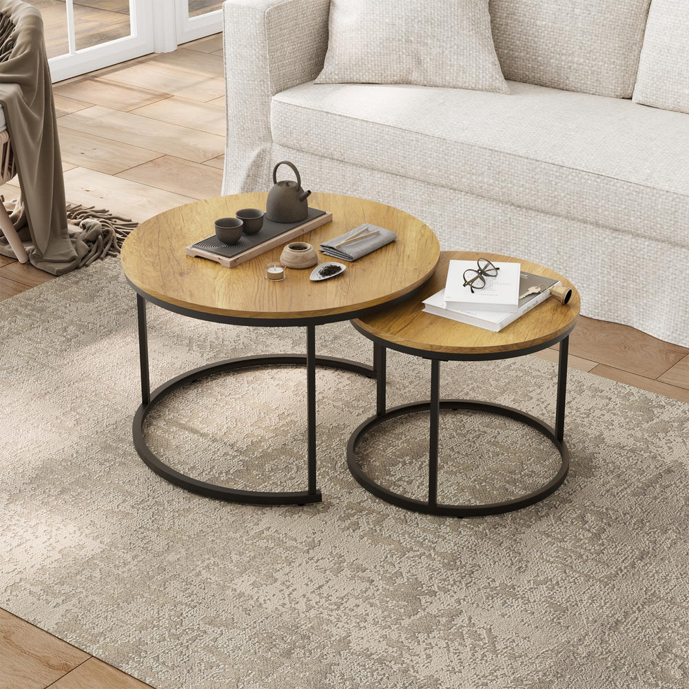 Smuxee Nesting Coffee Table Set of 2 - From Where - 