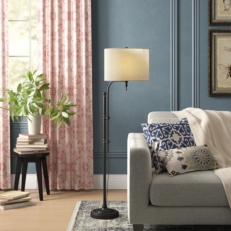 Sneller 65" Arched Floor Lamp - From Where - 
