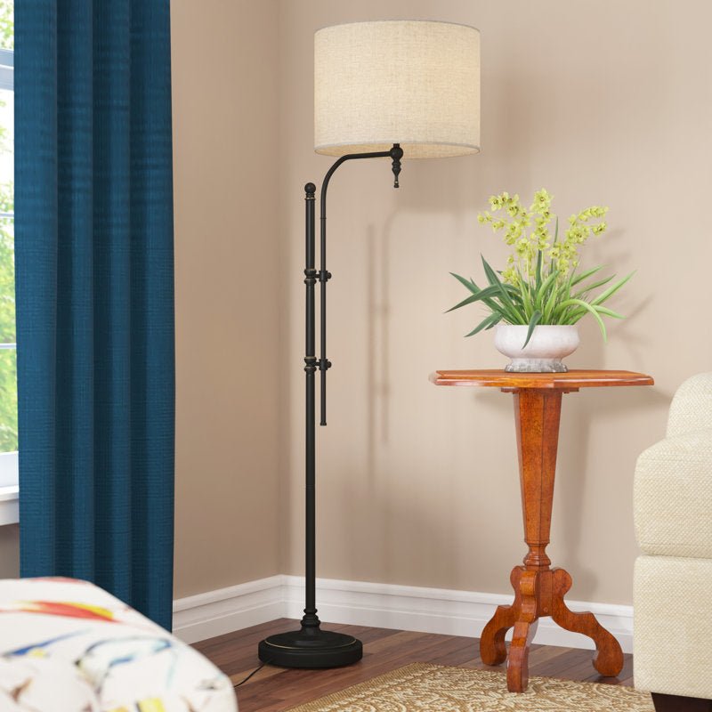 Sneller 65" Arched Floor Lamp - From Where - 
