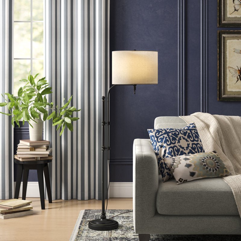 Sneller 65" Arched Floor Lamp - From Where - 