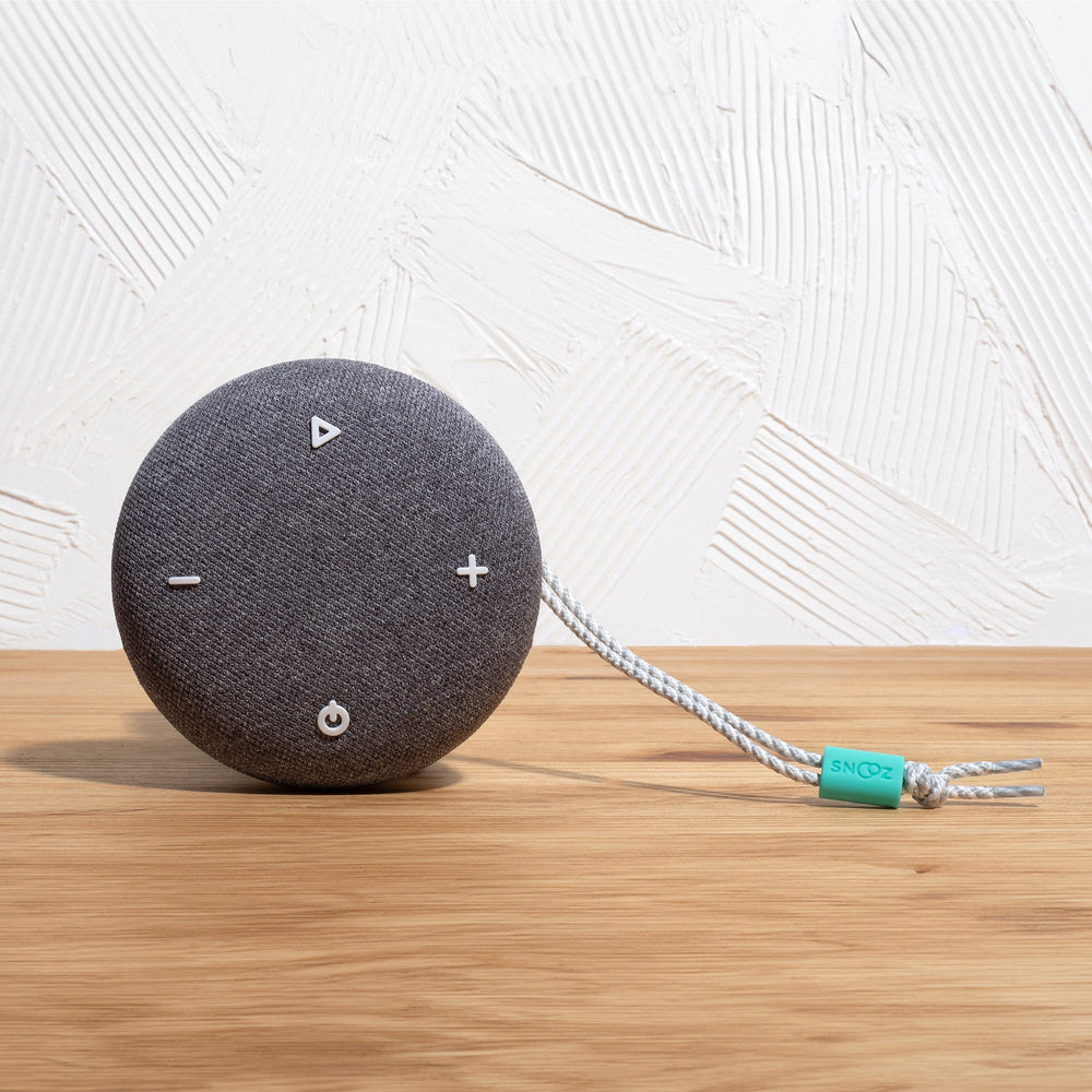 Snooz Go Travel White Noise Machine - From Where Finds -