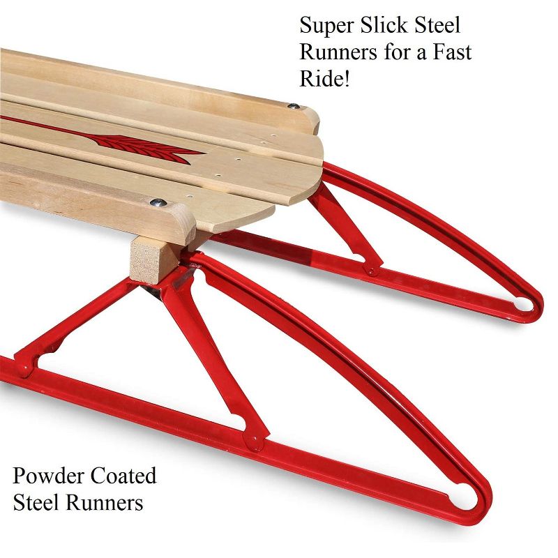 Snow Slider Sled with Steering Bar - From Where - 