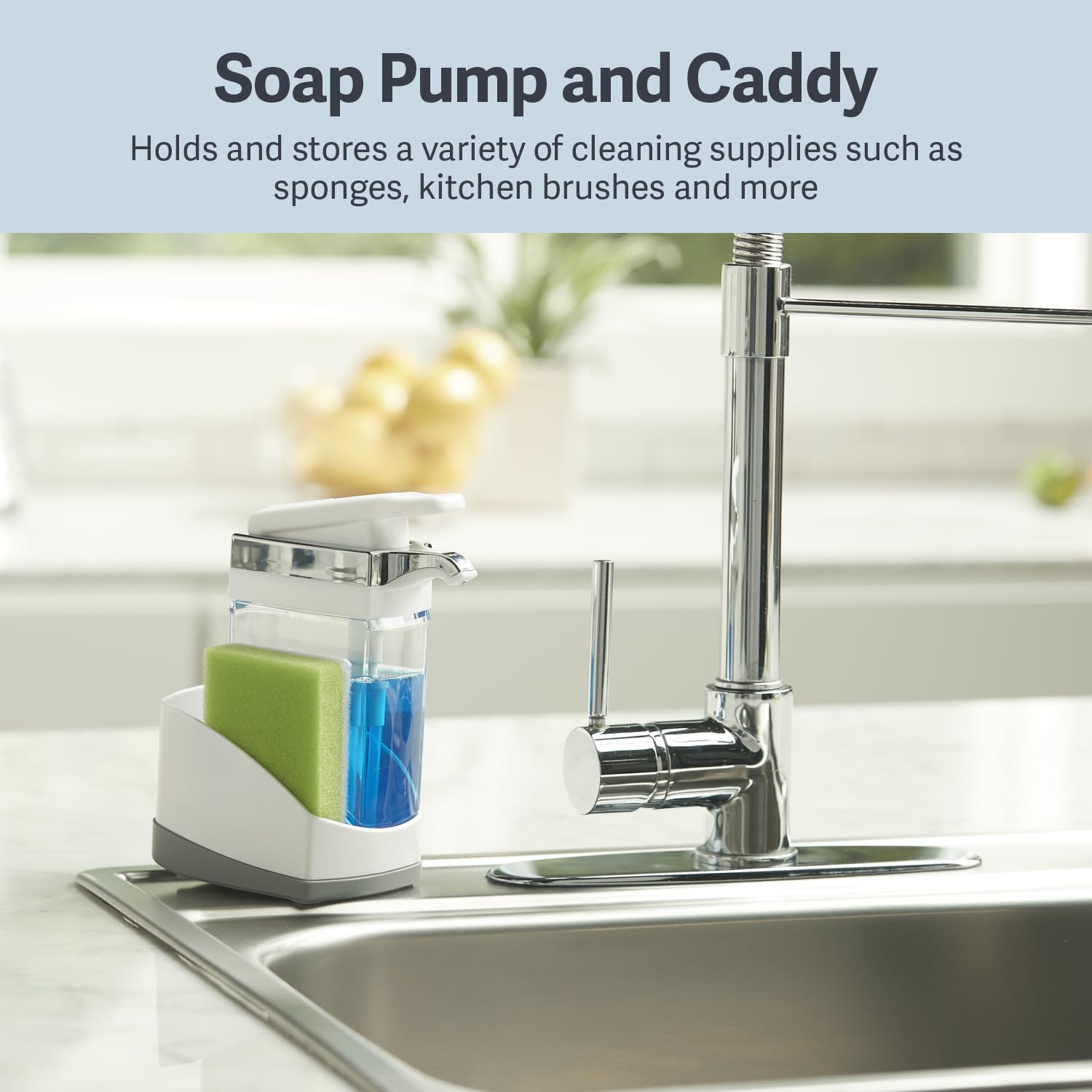 Soap Dispenser & Caddy - From Where - 