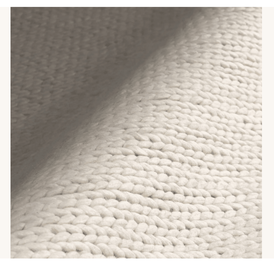 Softest Knit Wool Rug - From Where Finds - 