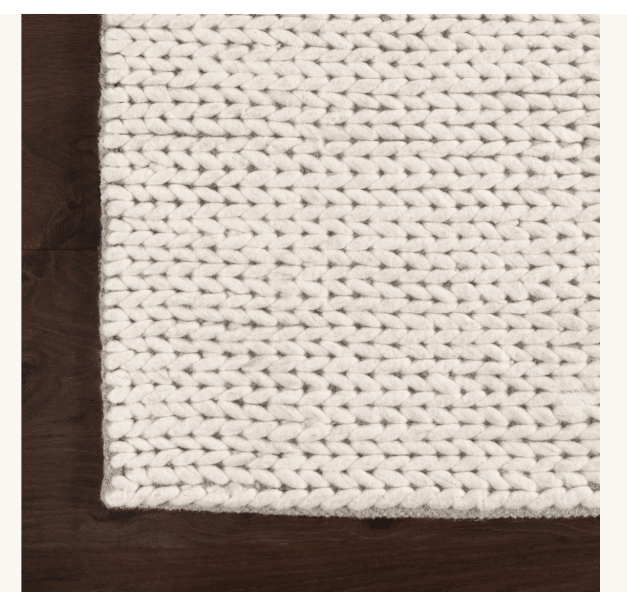 Softest Knit Wool Rug - From Where Finds - 