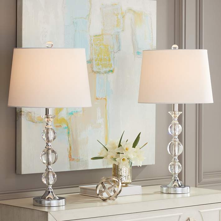 Solange Crystal Table Lamp (Set of 2) - From Where - 