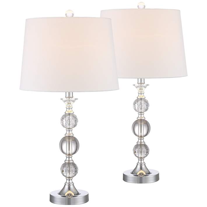 Solange Crystal Table Lamp (Set of 2) - From Where - 