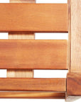 Solid Acacia Bar Stool (Set of 2) - From Where - 