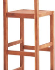 Solid Acacia Bar Stool (Set of 2) - From Where - 