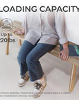 Solid Acacia Wooden Bench - From Where - 