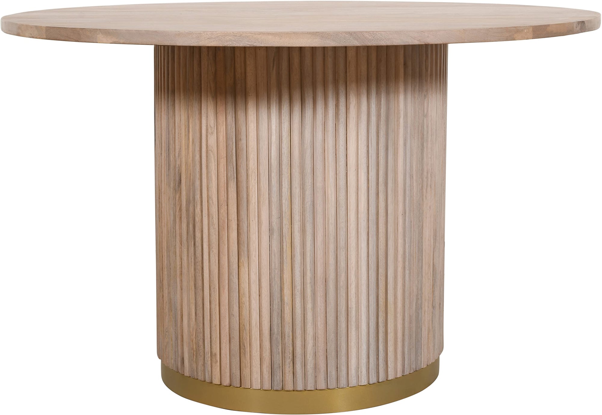 Solid Wood Contemporary Dining Table - From Where - 