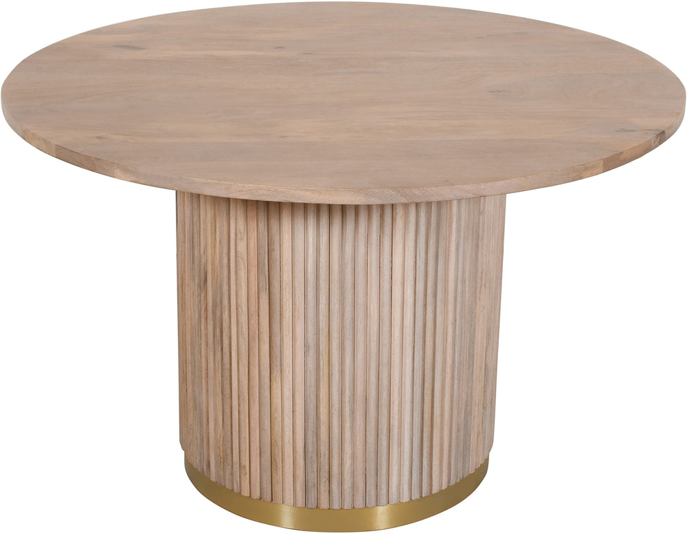 Solid Wood Contemporary Dining Table - From Where - 