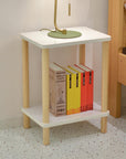 Solid Wood End Table Set of 2 - From Where - 