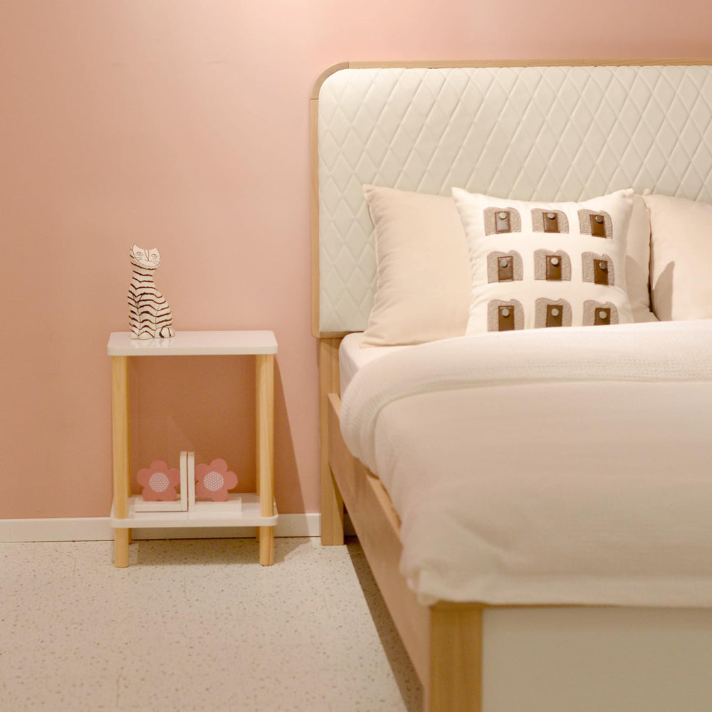 Solid Wood End Table Set of 2 - From Where - 