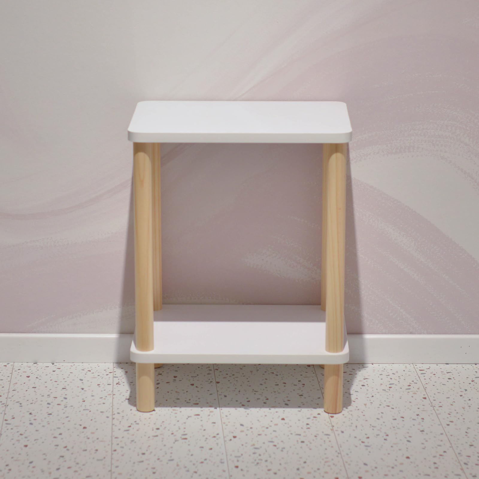 Solid Wood End Table Set of 2 - From Where - 