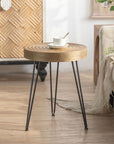 Solid Wood Small Coffee Table - From Where - 
