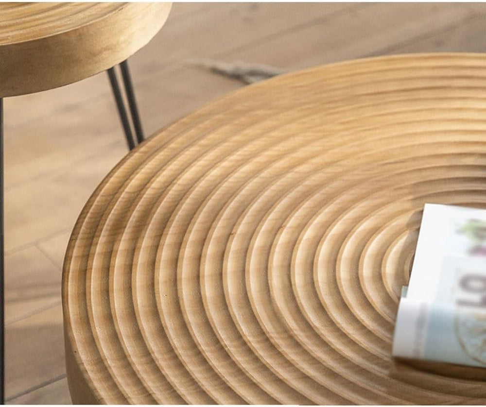 Solid Wood Small Coffee Table - From Where - 