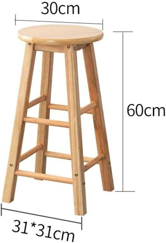 Solid Wood Tall Bar Stools - From Where - 