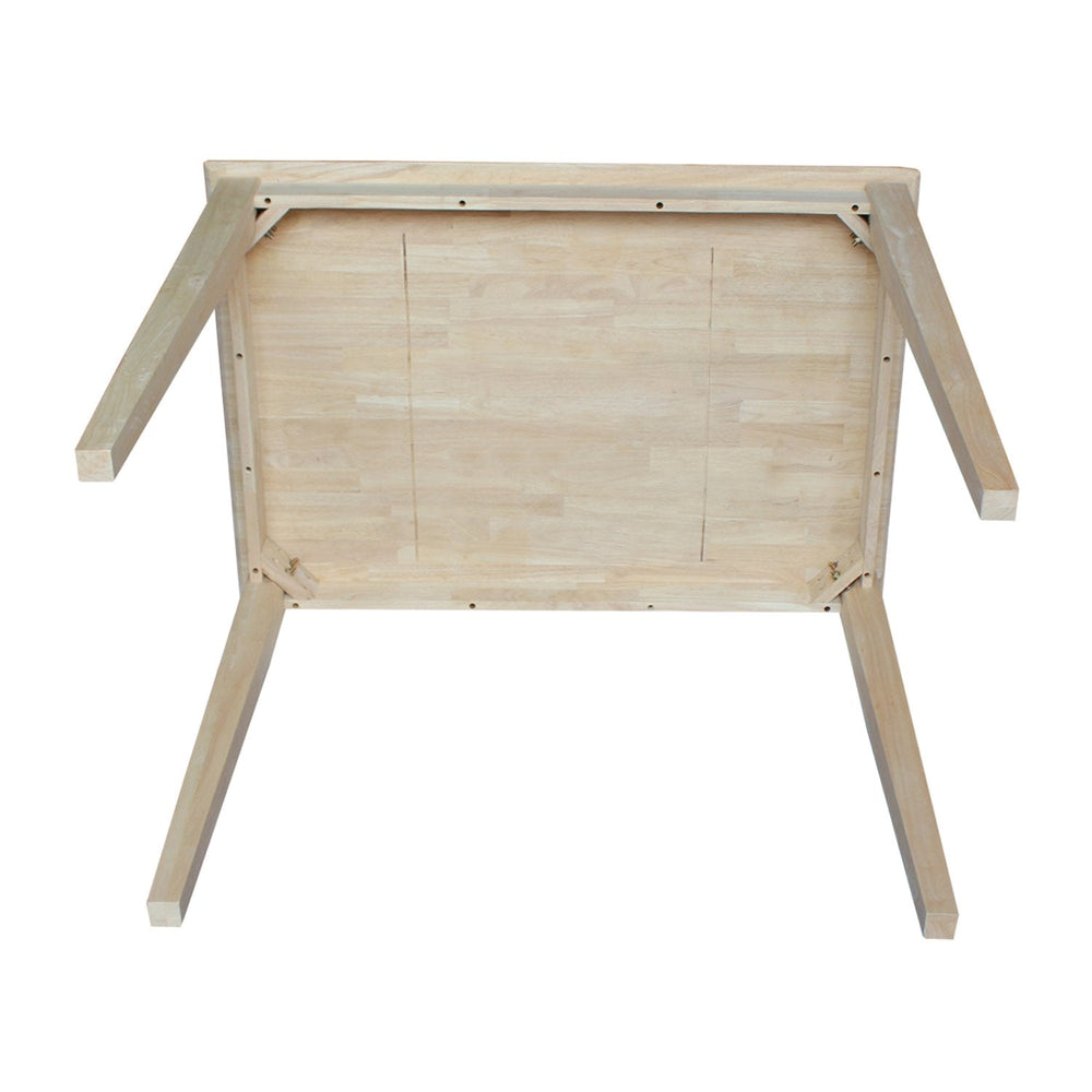 Solid Wood Top Table with Shaker Legs - From Where - 