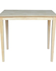 Solid Wood Top Table with Shaker Legs - From Where - 