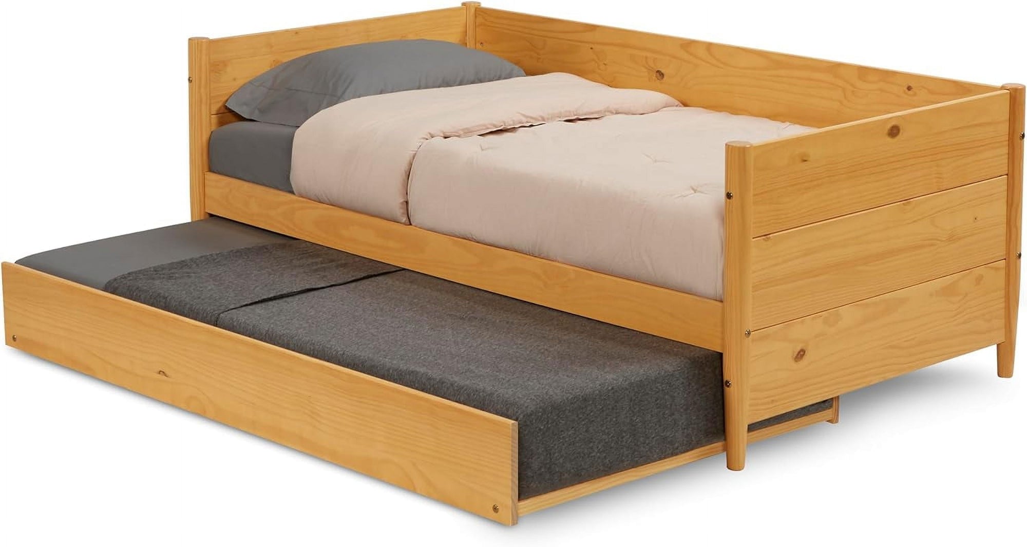 Solid Wood Twin Daybed and Trundle Set - From Where - 