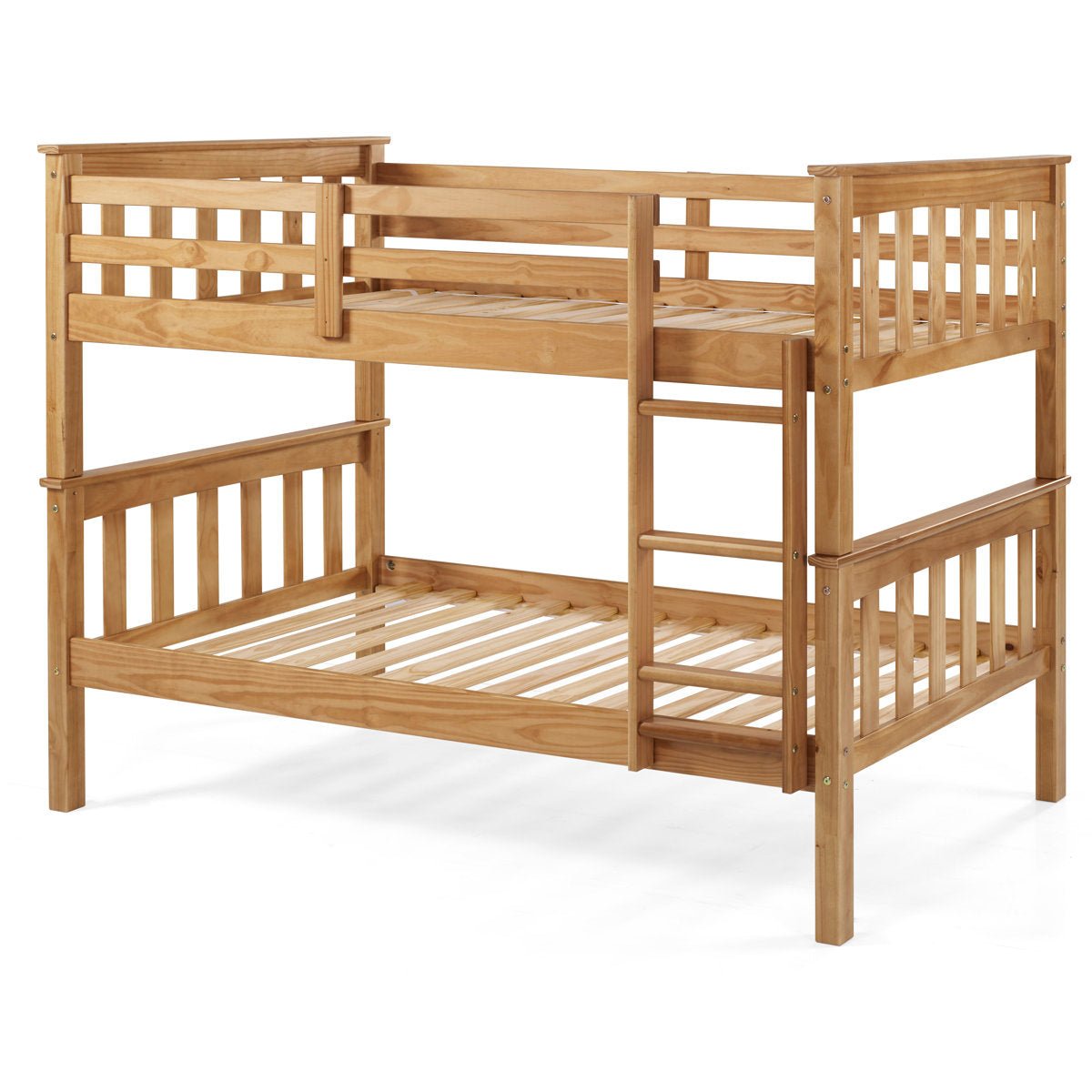 Solid Wood Twin - Over - Twin Bunk Bed - From Where - 