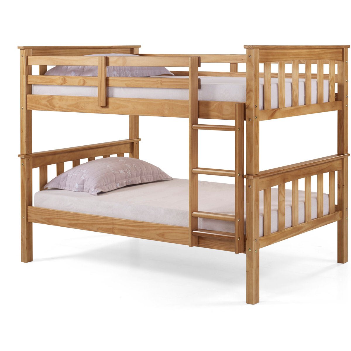 Solid Wood Twin - Over - Twin Bunk Bed - From Where - 