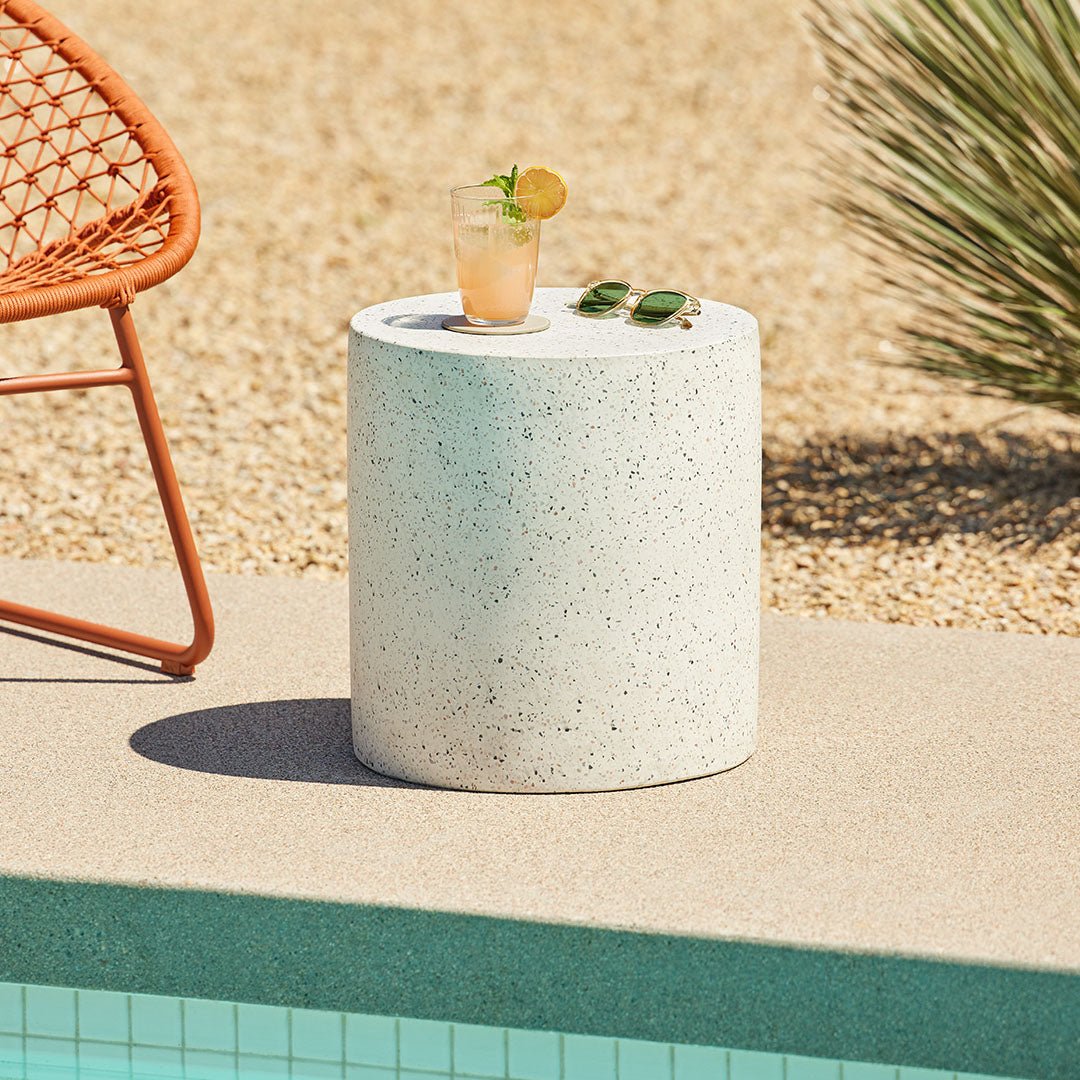 Solina Outdoor Stool - From Where Finds - 