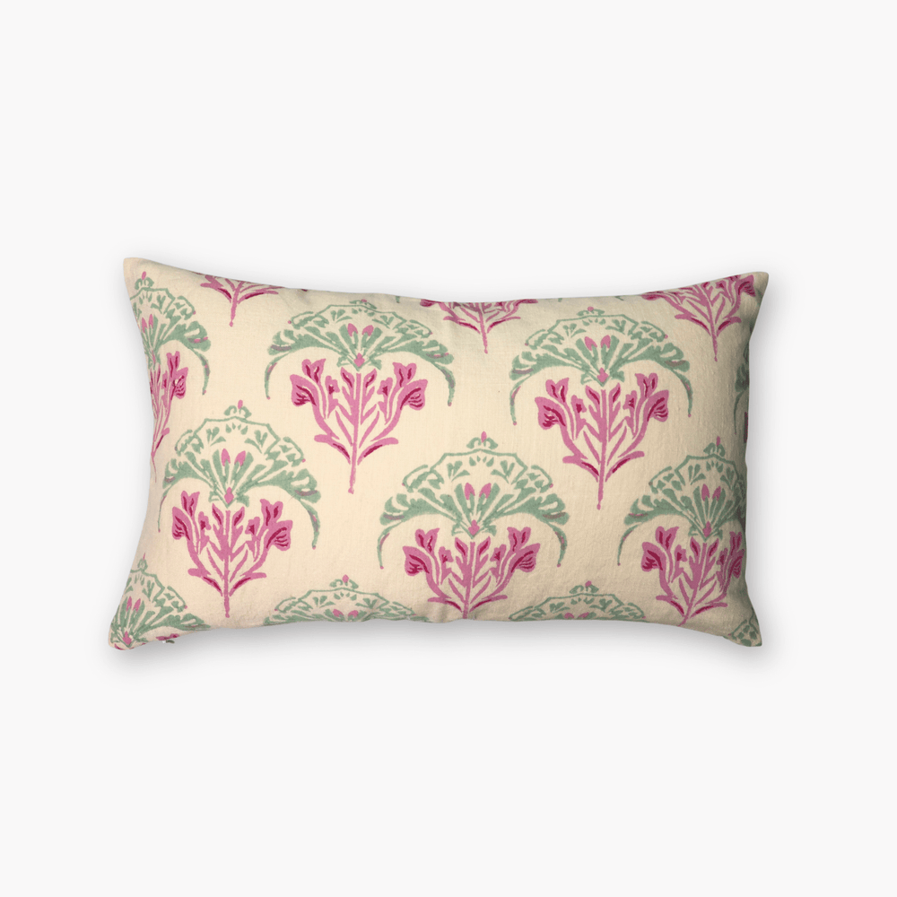 Soma Lumbar Pure Linen Throw Pillow Cover - From Where Finds - 