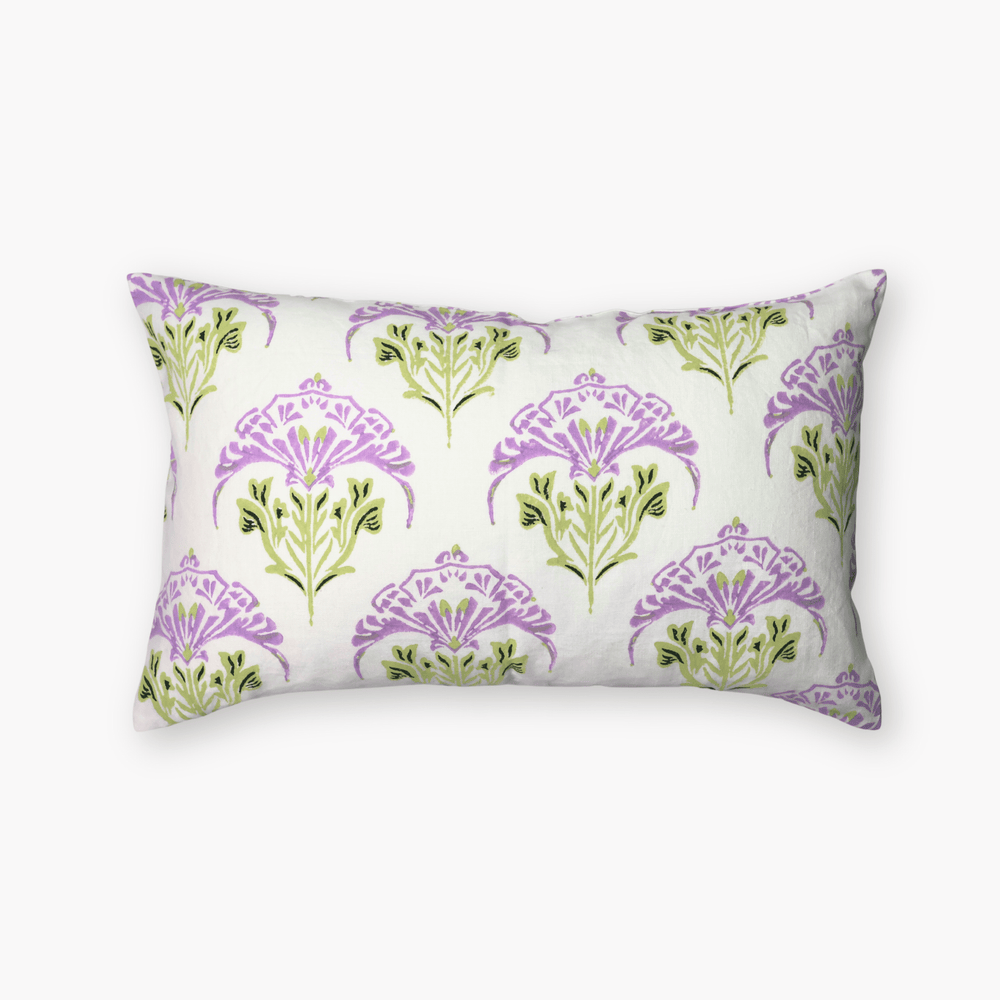 Soma Lumbar Pure Linen Throw Pillow Cover - From Where Finds - 
