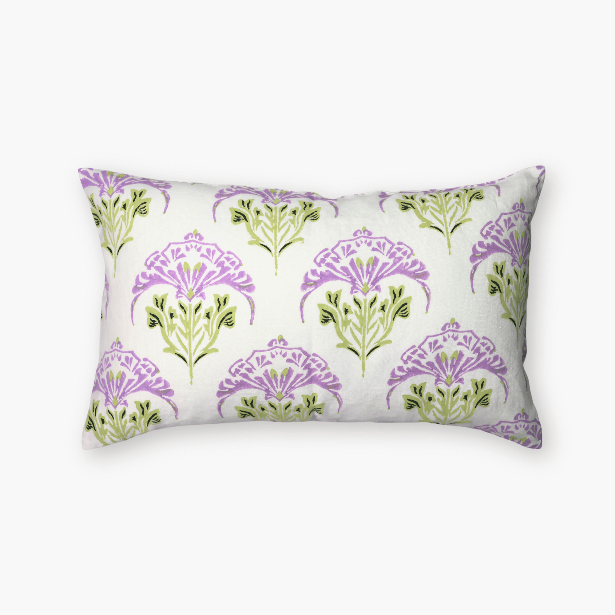 Soma Lumbar Pure Linen Throw Pillow Cover - From Where Finds - 