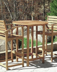 Somerset Teak Bar Set (Set of 3) - From Where - 