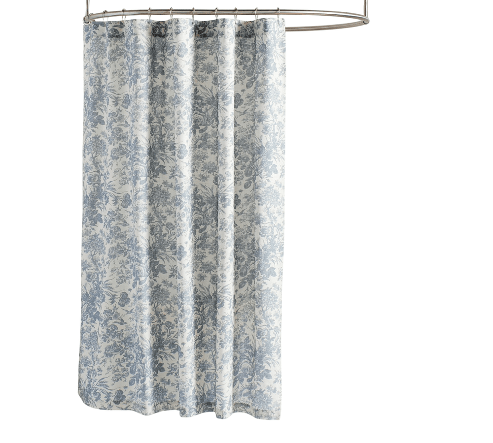 Sorrel Toile Shower Curtain - From Where - 
