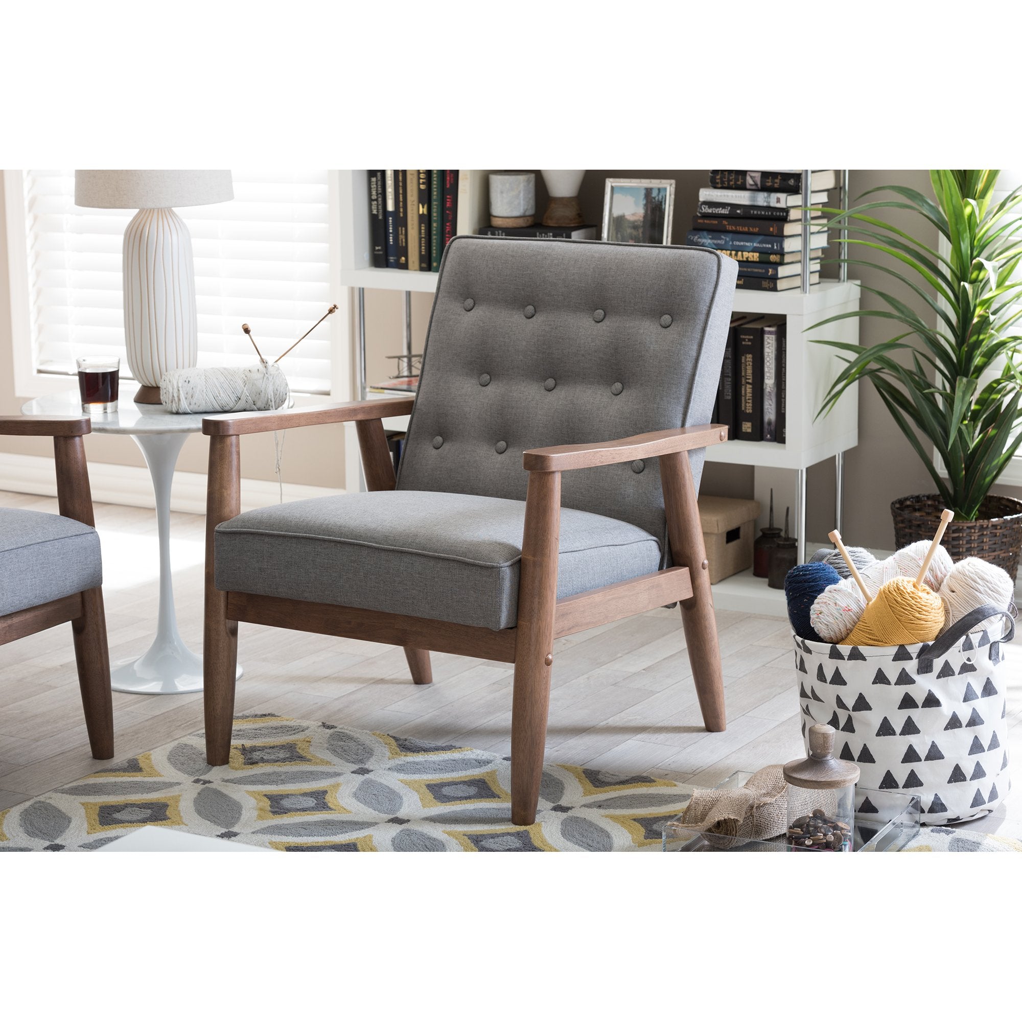 Sorrento Mid - Century Lounge Chair - From Where - 