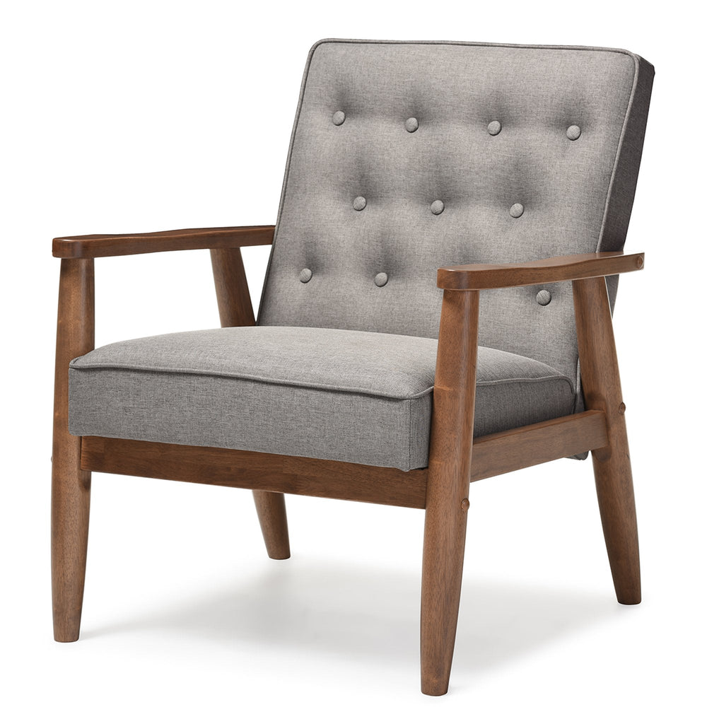 Sorrento Mid - Century Lounge Chair - From Where - 