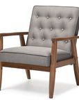 Sorrento Mid - Century Lounge Chair - From Where - 