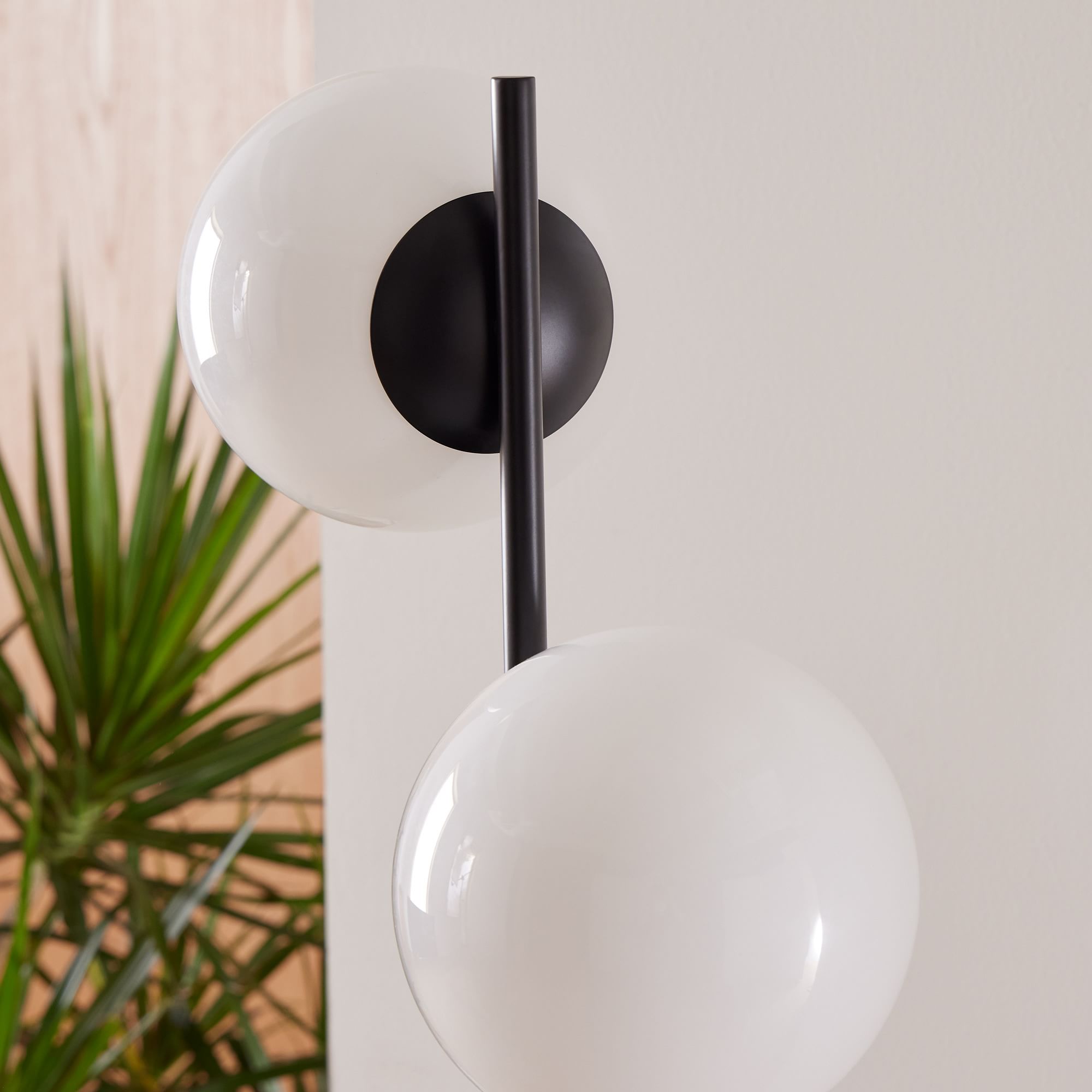 Sphere & Stem 2 - Light Floor Lamp (62") - From Where - 